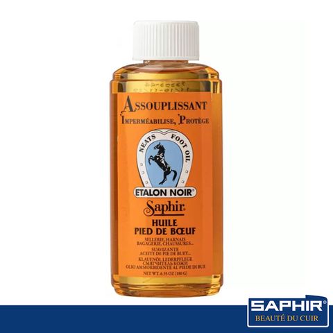 【SAPHIR莎菲爾】皮革軟化精-深層滋潤和軟化皮革，防止皮革硬化
