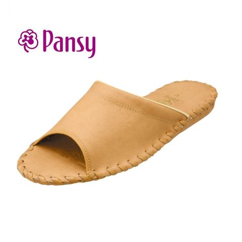 Pansy 日本皇家品牌室內女士拖鞋-咖啡色-9505