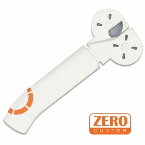 ZeroCutter 俐落卡特 R/SR 可換頭系列安全滾輪剪刀 (白色)