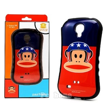 Paul Frank 大嘴猴 韓國進口 Galaxy S4【安全帽】曲線型軟質手機殼