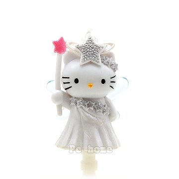 Sanrio 三麗鷗 韓國進口【魔法精靈Hello Kitty】耳機孔防塵塞