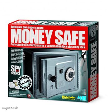 4M 間諜防盜保險箱 MoneySafe