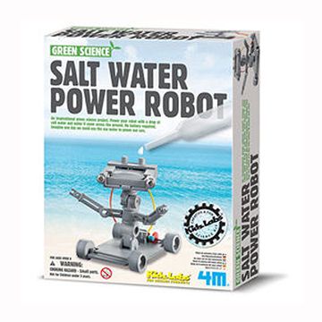 【4M科學探索系列】tcheGreen Science-Salt Water Power Robot氯化鈉機器人