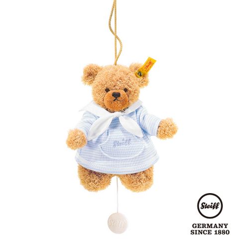 STEIFF德國金耳釦泰迪熊 - Sleep Well Bear 泰迪熊 (嬰幼兒音樂鈴)