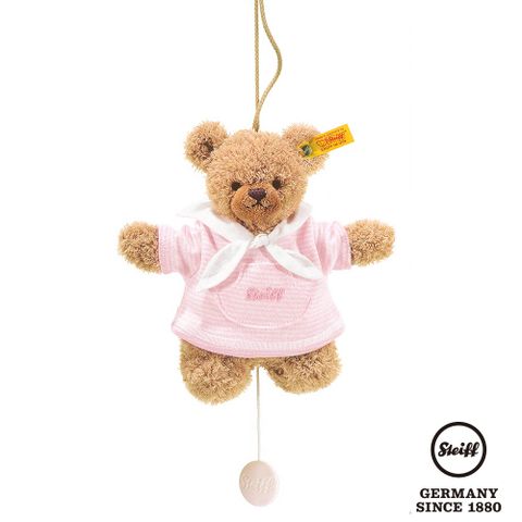 STEIFF德國金耳釦泰迪熊 - Sleep Well Bear 泰迪熊 (嬰幼兒音樂鈴)