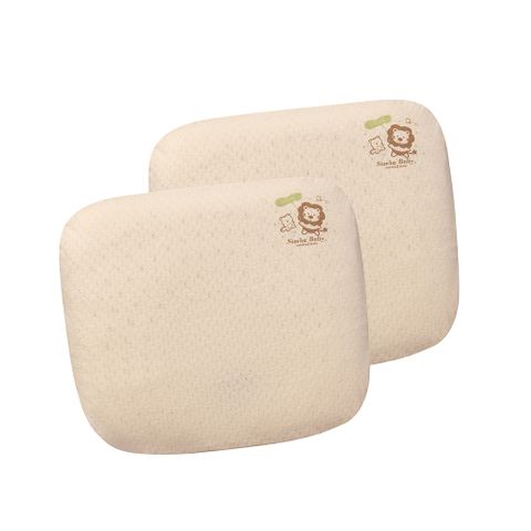 【小獅王辛巴】棉柔系枕夜好眠有機棉乳膠塑型枕二件組