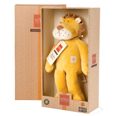 美國miYim有機棉安撫娃娃32cm-里歐獅子