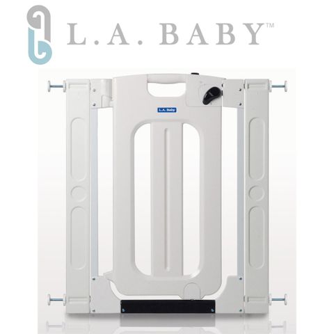 【美國 L.A. Baby】雙向安全圍欄/門欄/圍欄/柵欄(贈兩片延伸件)
