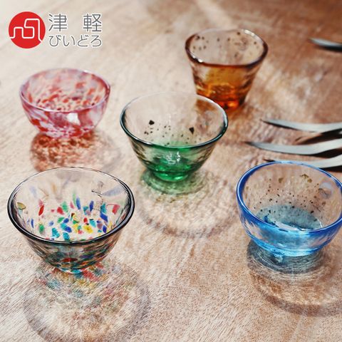 【ADERIA】日本進口津輕系列玻璃碗5件禮盒組
