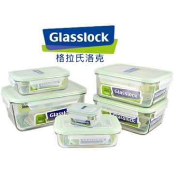 Glasslock 韓國 強化玻璃保鮮盒6入組