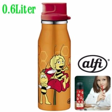 【德國  alfi  】炫水瓶-掀蓋式蜜蜂家族卡通瓶 600cc