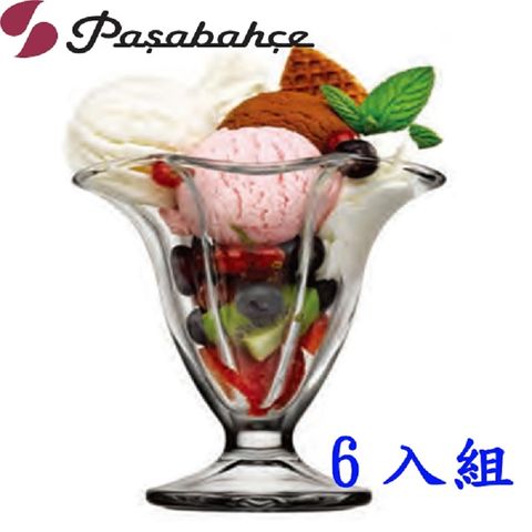 Pasabahce 土耳其花式冰淇淋杯P51068-六入組