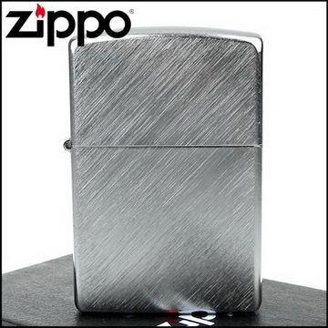 Zippo 美系~Diagonal Weave-對角拉絲刷紋鍍鉻打火機