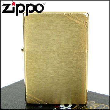 Zippo 美系~Vintage-1937復刻版打火機(黃銅霧面款)