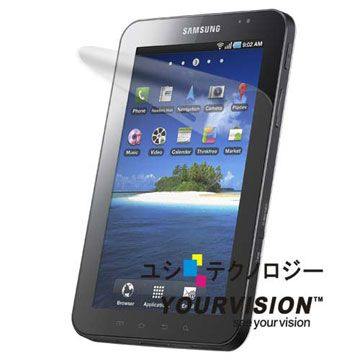 Samsung 三星 P1000 GALAXY Tab 晶磨抗刮高光澤機身正面保護貼