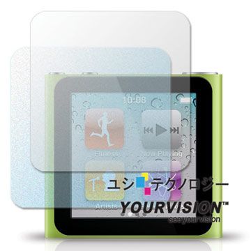 Apple iPod nano 6 晶磨抗刮螢幕貼(1入)+霧面抗刮螢幕貼(1入)