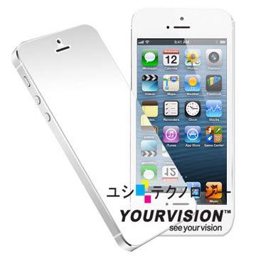 Yourvision iPhone 5 高亮度鏡射螢幕保護貼 螢幕貼(一入)