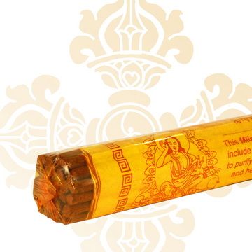 【普巴藏傳佛教文物】彌勒日巴 尼泊爾手工法製造臥香
