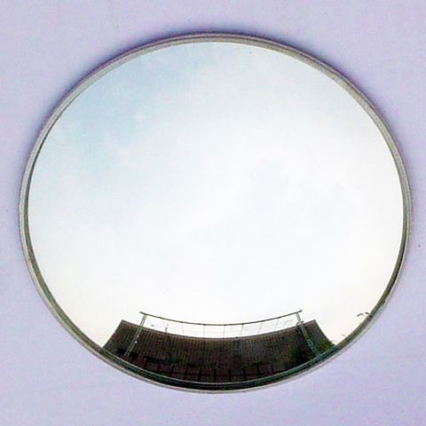 凸透鏡　　大圓鏡 凸面鏡