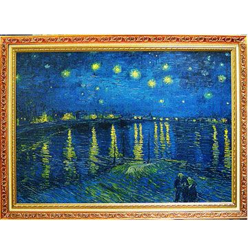 開運陶源 《隆河上的星夜》 梵谷Starry Night Over the Rhone(大幅)