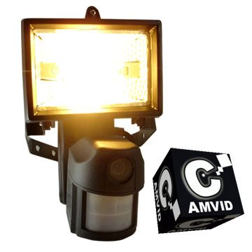 CAMVID鹵素燈自動感應紅外線鏡頭