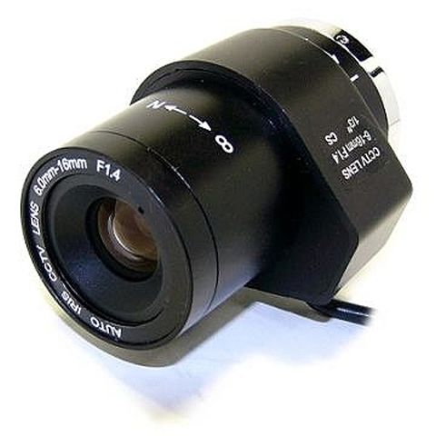 DC自動光圈6~16mm/F1.4變焦鏡頭  CCTV 監視器鏡頭 CS Mount CS鏡頭 CS接口攝像機  DVR監視器周邊