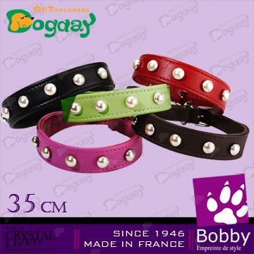 BOBBY 《狗日子Dogday》歌德搖滾小羊皮項圈-35CM