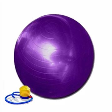 75CM 瑜珈球/抗力球/瑜伽健身球/紫色