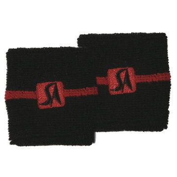 SASAKI護腕帶(2個裝)_黑/紅 (003339)