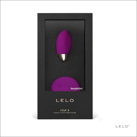 LELO 瑞典-Lyla萊娜 2代 設計版 遙控情趣跳蛋-迷惑紫