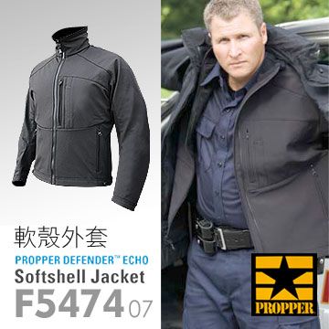 PROPPER  Defender Echo Softshell Jacket  軟殼外套(黑色)F5474