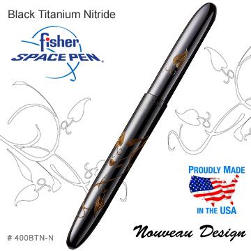 Fisher  Space Pen氮化鈦系列太空筆 #400BTN-N