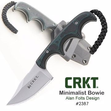 CRKT Minimalist Bowie  直刀(#2387)