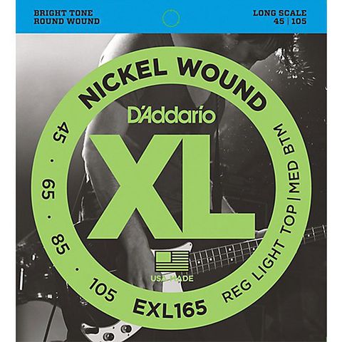 D'Addario DADDARIO EXL165 四弦貝斯套弦