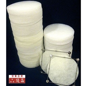 wrap 優品 【抽油煙機過濾網】方型抽油煙機油煙過濾網(方型安全架x2+圓棉x100)