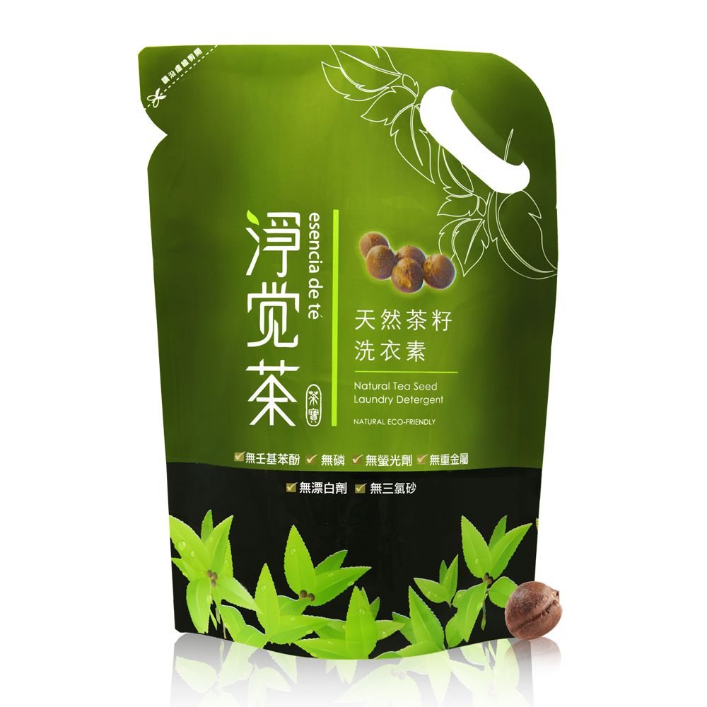 TEAPOWER 茶寶 淨覺茶 茶籽洗衣素/補充包(1.8kgx12包)特惠價!!