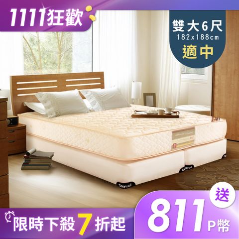 【德泰 歐蒂斯系列 】B2 獨立筒 彈簧床墊-雙人加大