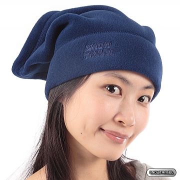 SNOW TRAVEL PLARTEC 保暖圍頸兩用帽(藍色)