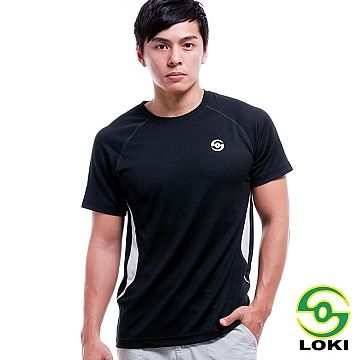 LOKI 男 VANA 圓領抗UV短袖排汗衣(男)