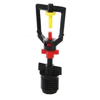 2分放射型(不旋轉)噴頭加四分外牙5個一包