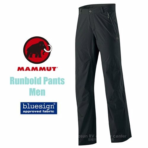 MAMMUTRunbold PantsMenbluesignapproved fabric RVcenter權