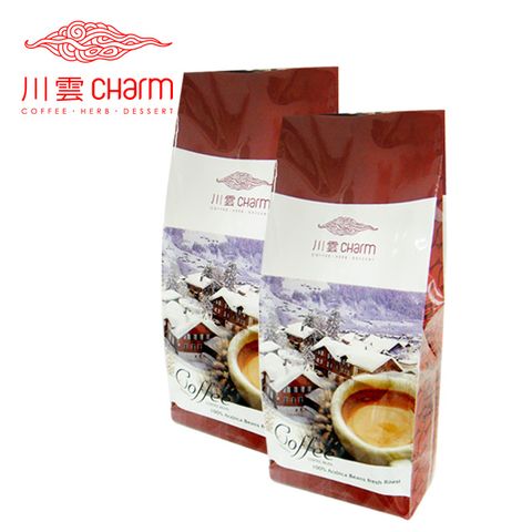 charm 川雲 義大利濃縮咖啡(1磅) 450g-兩入裝