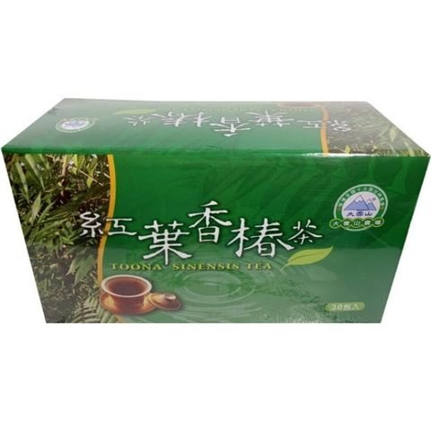 大雪山農場 紅葉香椿茶(30小包/盒)共4盒