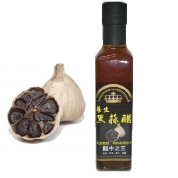  【雲林黑鑽】養生黑蒜醋-醋中之王250ml