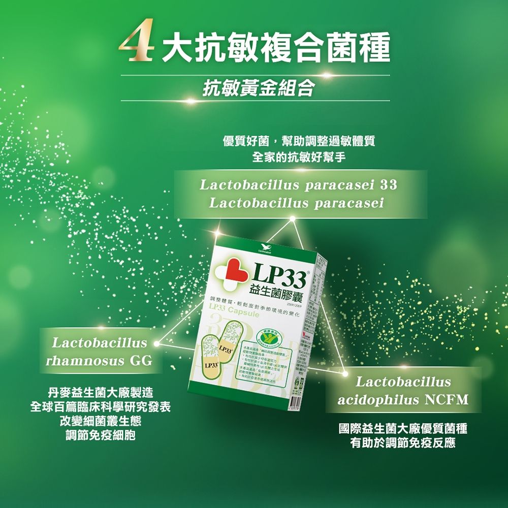 LP33 共60顆益生菌膠囊1盒組