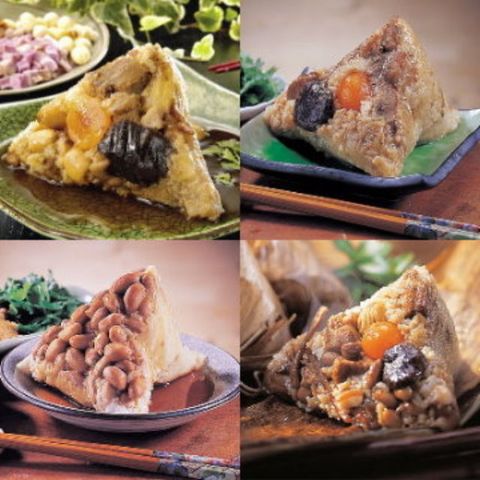 端午肉粽 品香綜合小禮盒/4種口味一次滿足!