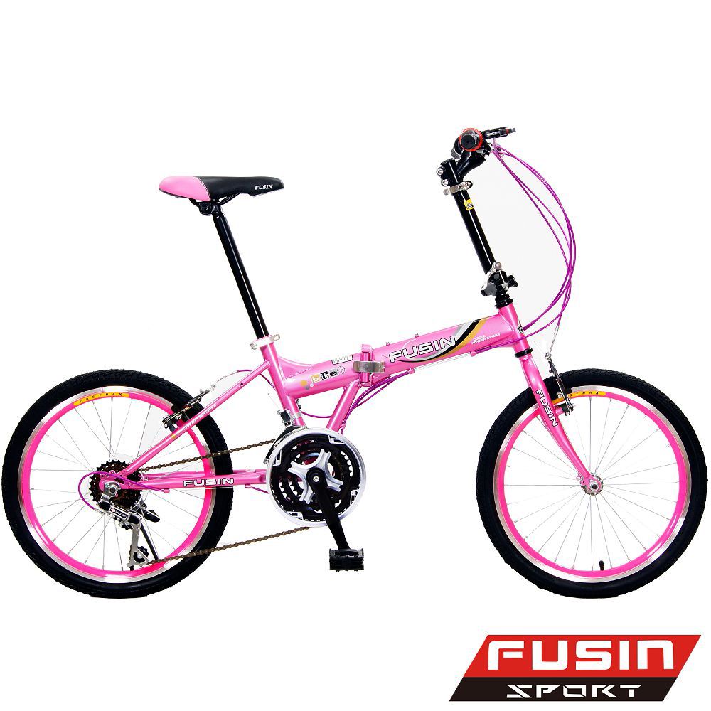 Fusin 新騎生活F101  20吋21速摺疊自行車 DIY組裝