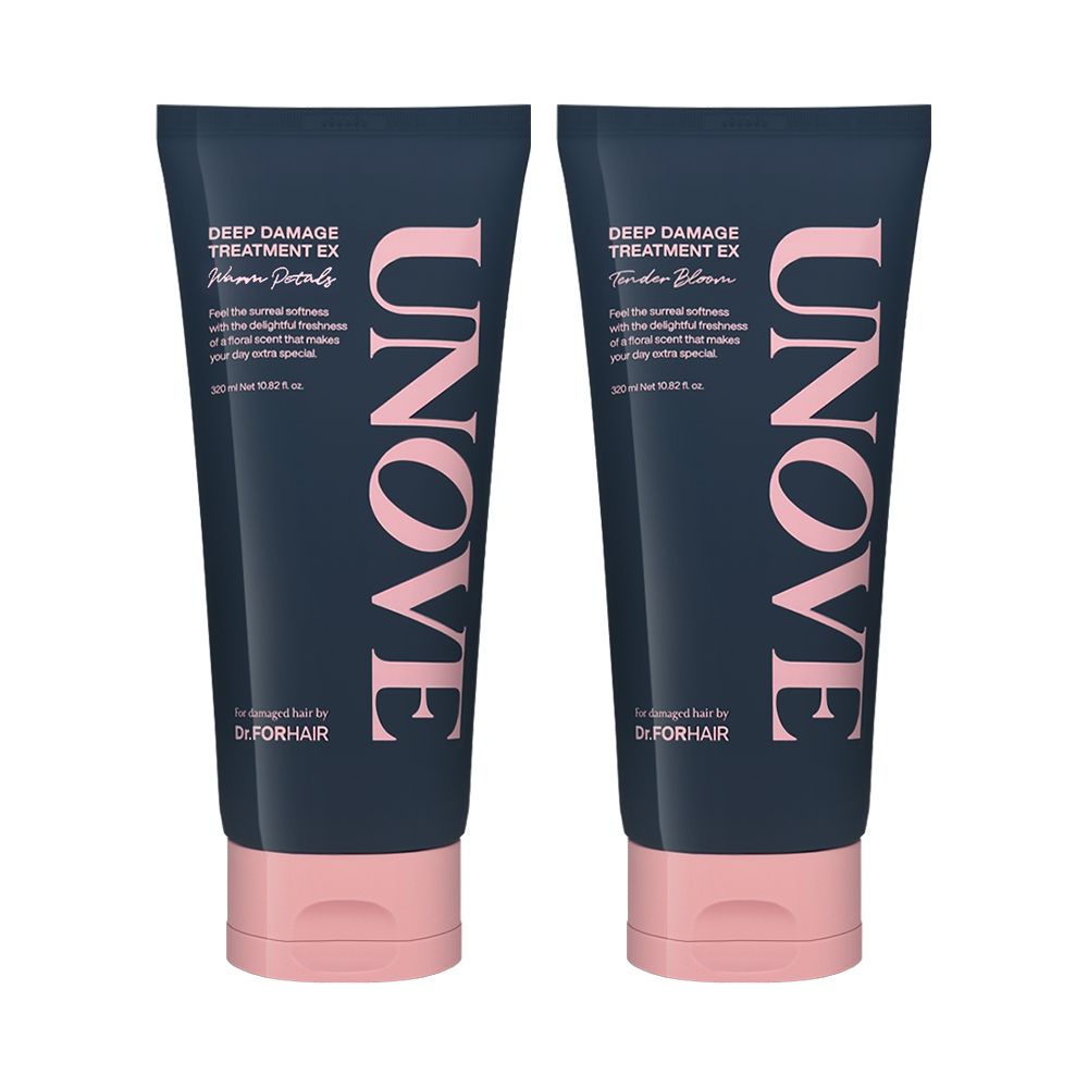  【UNOVE】深層修復護髮膜 320ml （Tender Bloom／Warm Petals）