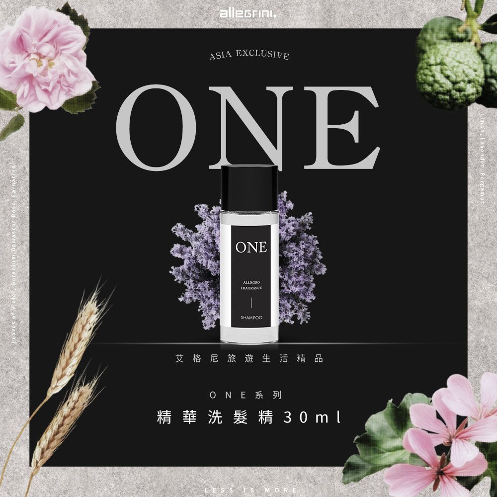 ALLEGRINI 艾格尼 ONE系列 精華洗髮精 30ml