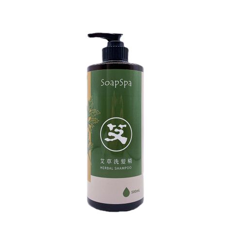 SOAPSPA 艾草洗髮精500ml